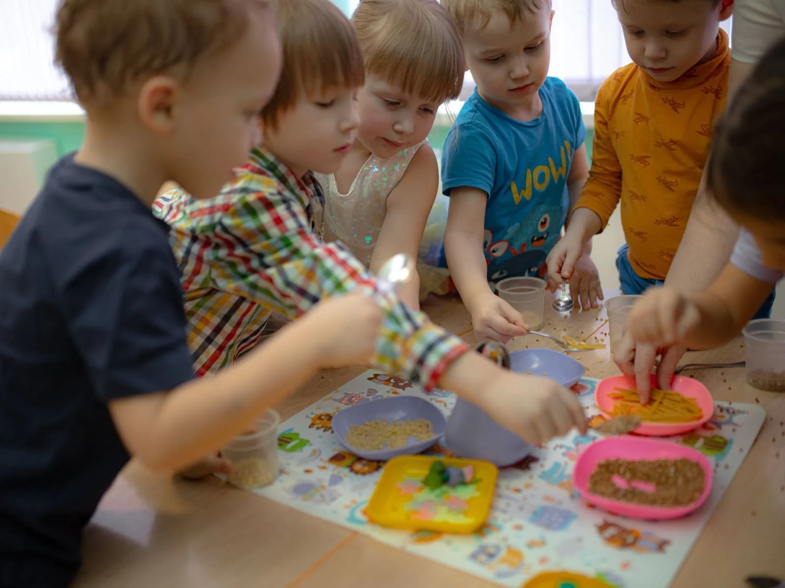 Дети в детском саду